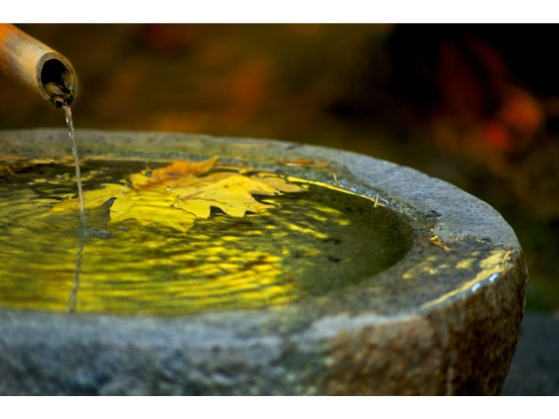 Simple Japanese Garden Ideas water fountain