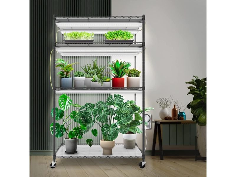 Barrina Plant Stand with Grow Lights for Indoor Plants