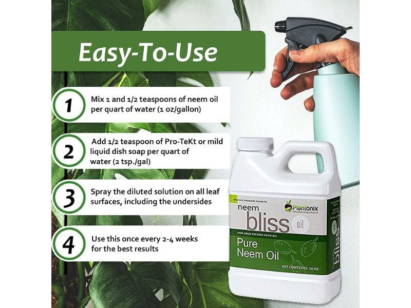Neem Bliss Pure Neem Oil Garden Insecticide for Pest Control Solutions
