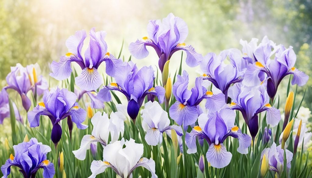 flowers similar to iris