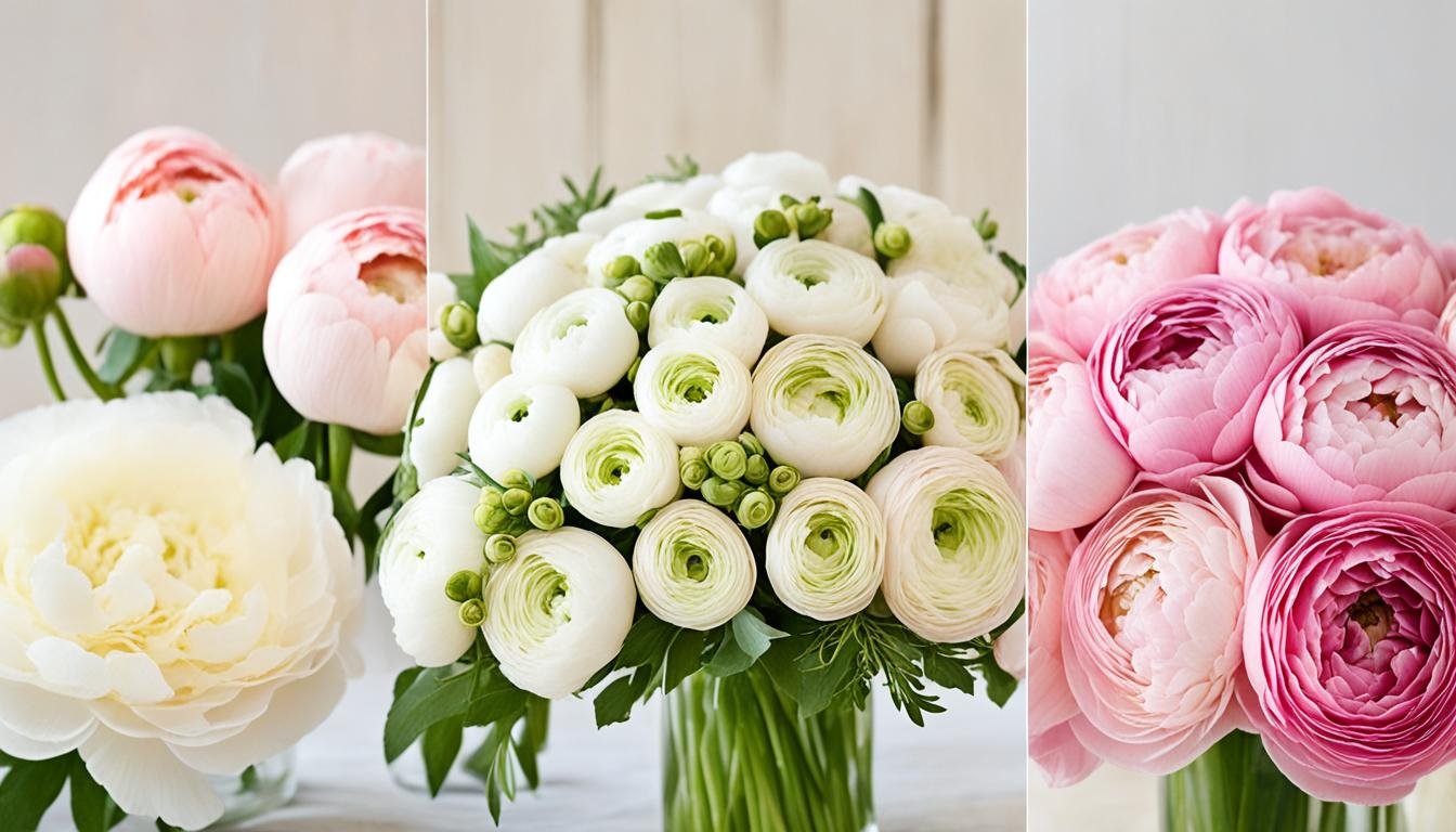 Ranunculus vs Peony: Choosing Your Blooms